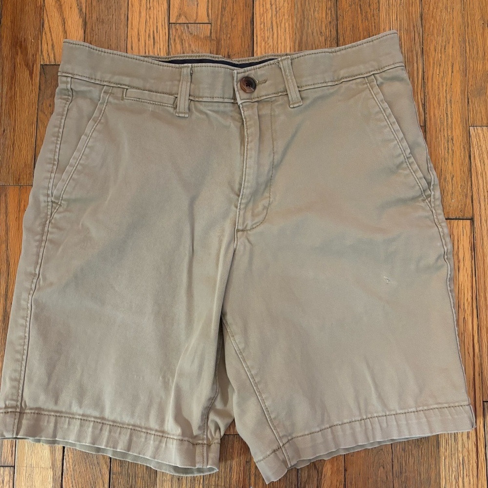 Sonoma Tan Flat Front Shorts